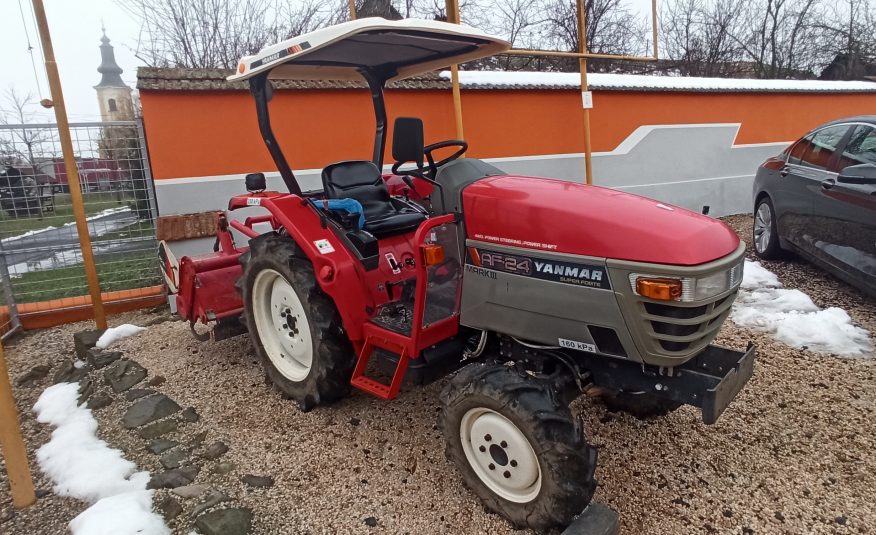 Malotraktor YANMAR AF-24 Super Forte 4WD Nivelizácia Rotavátora