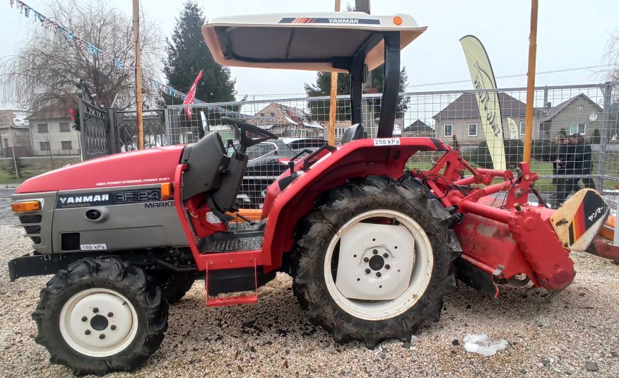 Malotraktor YANMAR AF-24 Super Forte 4WD Nivelizácia Rotavátora