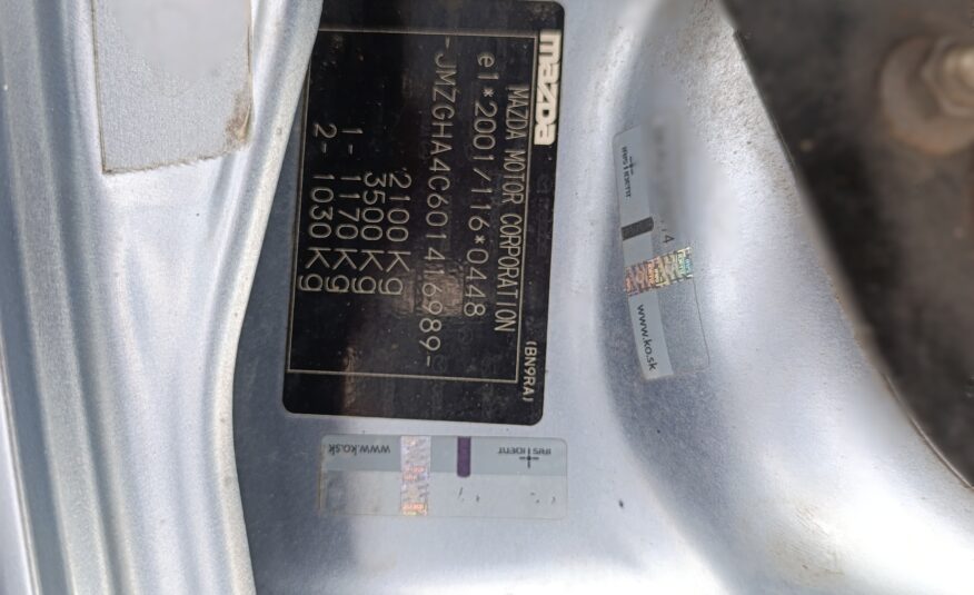 Mazda 6 2.2MZRCD 129PS kontrola mŕtveho uhla