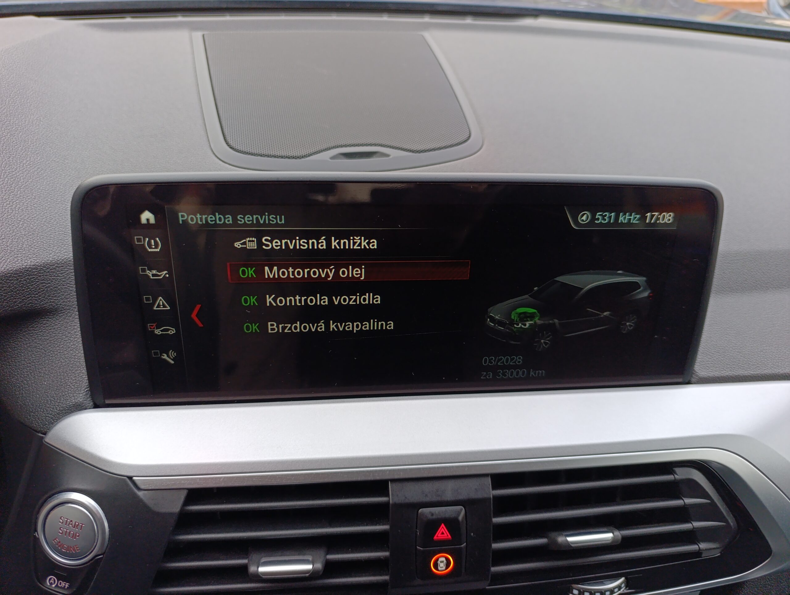 BMW X3 xDrive 20i AT8 135kW/184PS Kúpené nove na Slovensku