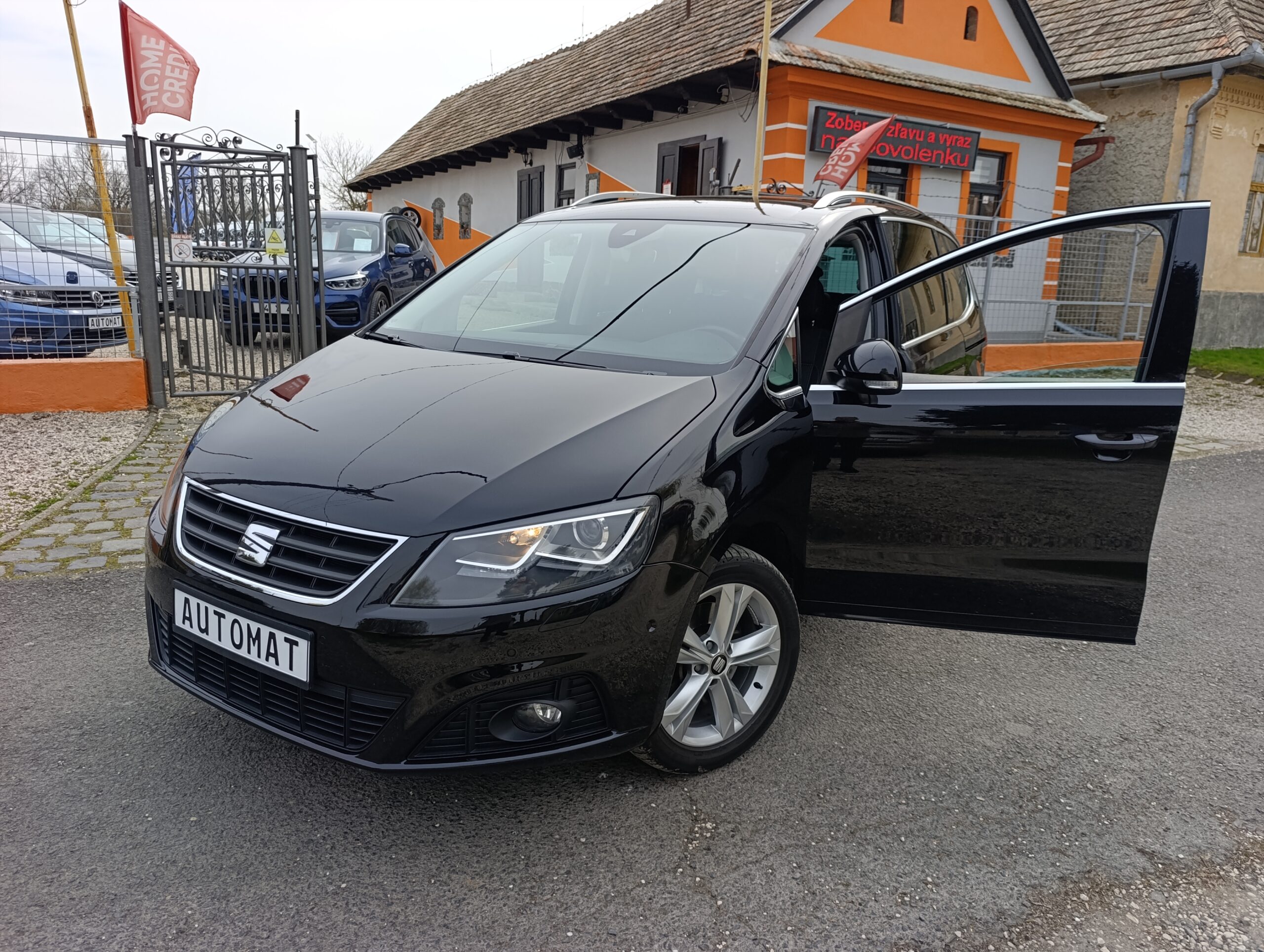 Seat Alhambra 184PS 7M 2.0TDI AT6, Elektrické dvere bočné